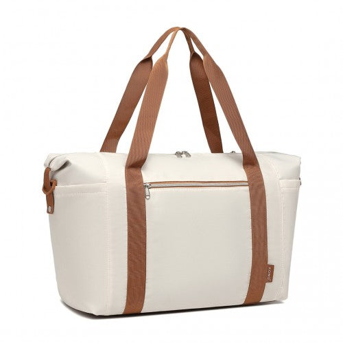 Kono Multifunktional Großes Fassungsvermögen Leichtes Gewicht Wasserabweisend Reisen und Fitnessstudio Seesack mit Nass- und Trockentrennfach