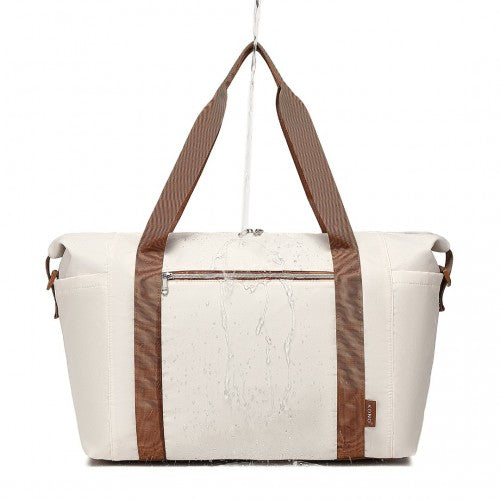 Kono Multifunktional Großes Fassungsvermögen Leichtes Gewicht Wasserabweisend Reisen und Fitnessstudio Seesack mit Nass- und Trockentrennfach