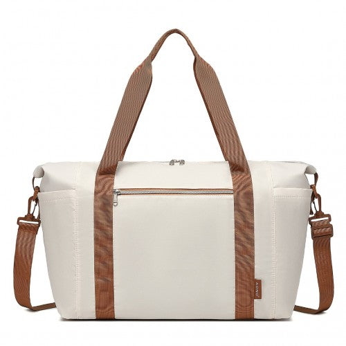 Kono Multifunktional Großes Fassungsvermögen Leichtes Gewicht Wasserabweisend Reisen und Fitnessstudio Seesack mit Nass- und Trockentrennfach