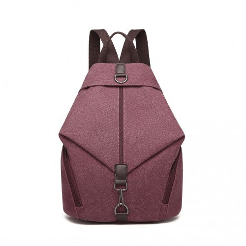 Kono Mode Anti-Theft Canvas Rucksack