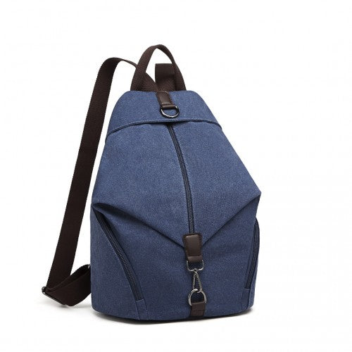 Kono Mode Anti-Theft Canvas Rucksack