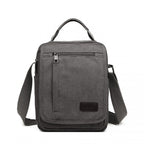 Kono Klein Leinwand RFID-Blockierung Umhängetasche