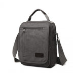 Kono Klein Leinwand RFID-Blockierung Umhängetasche