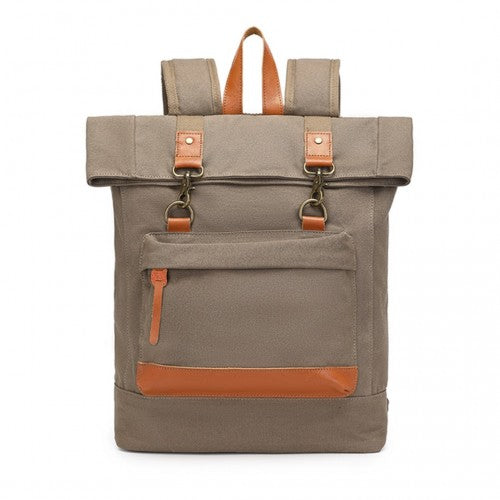 Kono Großes Fassungsvermögen Segeltuch Lässig Reise-Rucksack