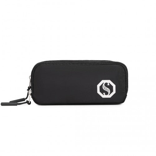 Kono Leichtgewicht & Glühen im Dunkeln 3-teiliges Laptop-Rucksack-Set mit Umhängetasche und Federmäppchen