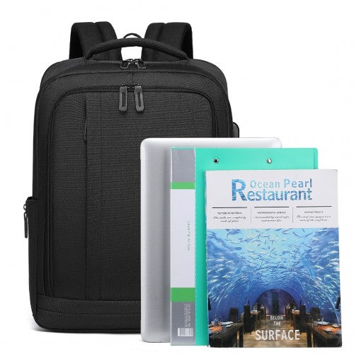 Kono Rucksack mit mehreren Fächern und USB-Anschluss