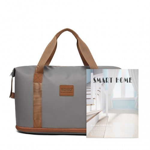 Kono Zwei Stücke Erweiterbar Dauerhaft Wasserdicht Reise-Seesack-Set