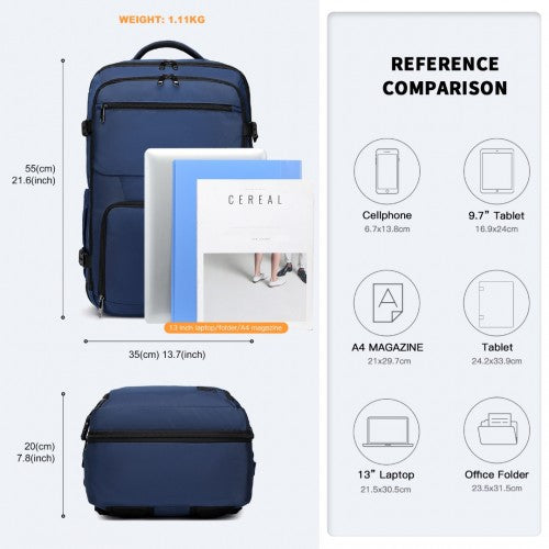 Kono Multifunktional tragbar Reiserucksack Handgepäcktasche