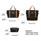 Kono Zwei Stücke Erweiterbar Dauerhaft Wasserdicht Reise-Seesack-Set