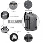 Kono Leicht Kabinentasche Reise-Business-Rucksack