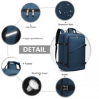 Kono Leicht Kabinentasche Reise-Business-Rucksack