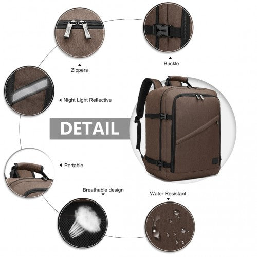Kono Leicht Kabinentasche Reise-Business-Rucksack