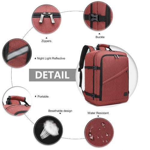 Kono Leicht Kabinentasche Reise-Business-Rucksack