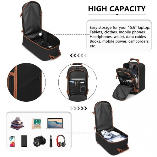 Kono Leicht Kabinentasche Reise-Business-Rucksack