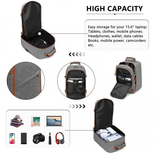 Kono Leicht Kabinentasche Reise-Business-Rucksack