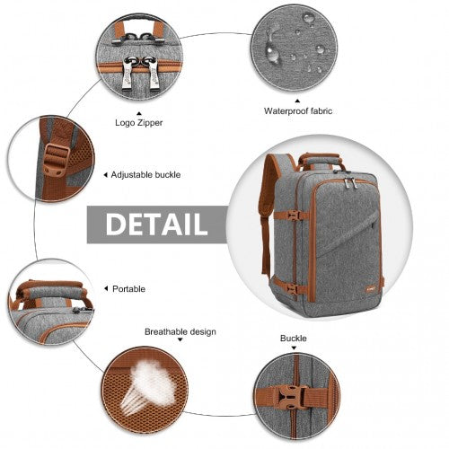 Kono Leicht Kabinentasche Reise-Business-Rucksack