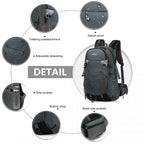 Kono Multi Funktional Außenbereich Wandern Rucksack Mit Regenschutz