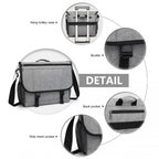 Kono Hohe Sicherheit Kuriertasche Schulranzen Umhängetasche