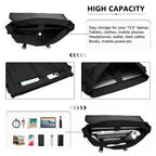 Kono Hohe Sicherheit Kuriertasche Schulranzen Umhängetasche