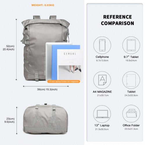 Kono Große Kapazität Basketball Sport Fitness Rucksack