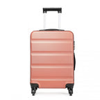 Kono 24 Zoll Horizontales Design ABS-Hartschalenkoffer Mit TSA-Schloss