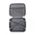 K2091L - Kono 14 hüvelykes, többféle textúrájú, kemény héjú PP sminktok - Klasszikus kollekció - Fehér