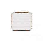 K2092L - Kono 14 hüvelykes könnyű, kemény héjú PP sminktáska - krémszínű