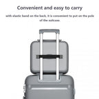 Kono 14 Zoll Helles Hartschale Schminktasche - Grau