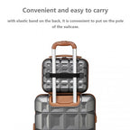 Kono 13 Zoll Leichtgewicht Harte Schale Schminktasche - Grau