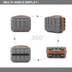 Kono 13 Zoll Leichtgewicht Harte Schale Schminktasche - Grau