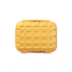 Kono 13 Zoll Leichtgewicht Harte Schale Schminktasche - Gelb