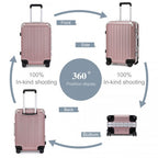 Supercase Langlebig 20 Zoll PC Hardshell Aluminium-Rahmen Koffer Mit TSA Schloss