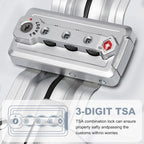 Supercase Langlebig 20 Zoll PC Hardshell Aluminium-Rahmen Koffer Mit TSA Schloss