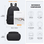 Miss Lulu Lässig Leichtgewicht Damen Rucksack