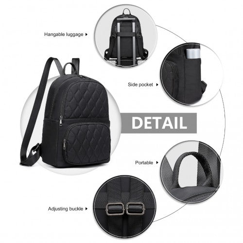 Miss Lulu Lässig Leichtgewicht Damen Rucksack