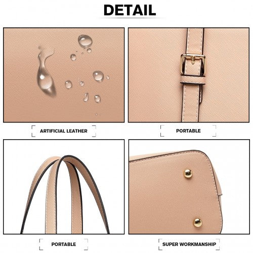 Miss Lulu 4-teiliges klassisches schlankes Handtaschen-Set