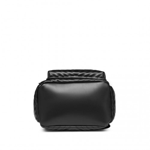 Miss Lulu Wasserfest Schick PU-Leder Rucksack