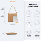 Miss Lulu Anspruchsvoll Geprägte PU-Leder Pendler Umhängetasche Mit Kettenriemen