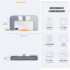 Miss Lulu Damen Leder Aussehen Geldbörse