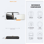 Miss Lulu Gemischte Farbe Damen Lederoptik Portemonnaie