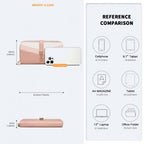 Miss Lulu Gemischte Farbe Damen Lederoptik Portemonnaie