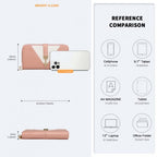 Miss Lulu Zwei Ton Damen Lederoptik Portemonnaie