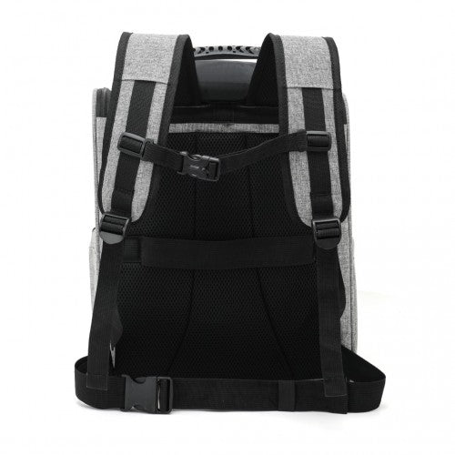 Dogat Zusammenklappbar Und Langlebig Haustier-Rucksacktrage Reisetasche für Katzen und kleine Hunde