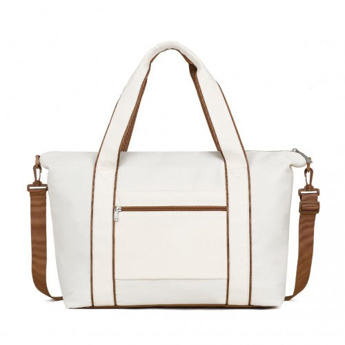 Kono Leichter Wasserdichter Weekender-Tasche, Faltbare Kabinen-Flugtasche Ideal für Unter-Sitz Handgepäck