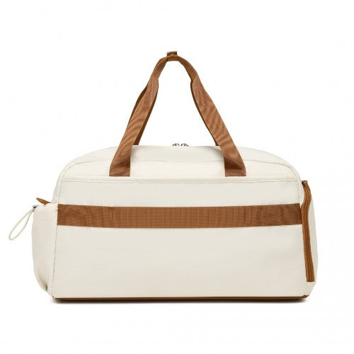 Kono Vielseitig Mehrere Fächer Reisewochenendtasche Zweiteiliges Set mit Schuhfach und Kosmetiktasche