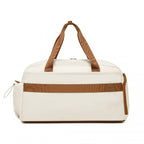 Kono Vielseitig Mehrere Fächer Reisewochenendtasche Zweiteiliges Set mit Schuhfach und Kosmetiktasche