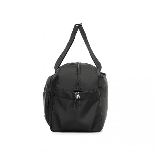 Kono Vielseitig Mehrere Fächer Reisewochenendtasche Zweiteiliges Set mit Schuhfach und Kosmetiktasche