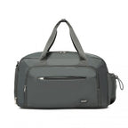 Kono Vielseitig Mehrere Fächer Reisewochenendtasche Zweiteiliges Set mit Schuhfach und Kosmetiktasche