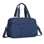 TVK2430 - Kono Multifunktionaler Reisebeutel, großer Shopper und Koffertasche mit erweiterbarem Fach und Nass/Trocken - Tasche - Marineblau