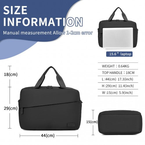 Kono Wasserabweisende Reisetasche mit Laptopfach, multifunktionale Tote für Geschäftsreisen und Wochenendausflüge, große Kapazität für Männer und Frauen